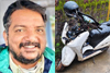 Ullal: Scooter skids, crashes into compound wall; rider dies